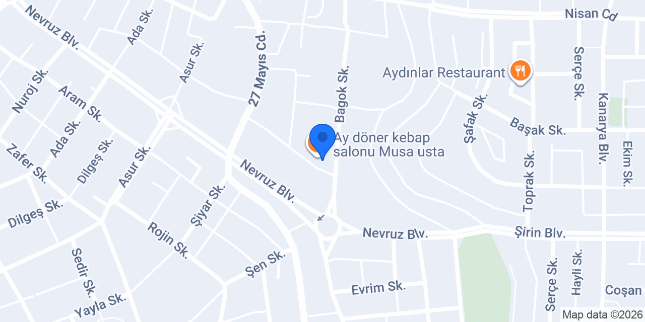 ASLAN PİDE VE LAHMACUN FIRINI konumu