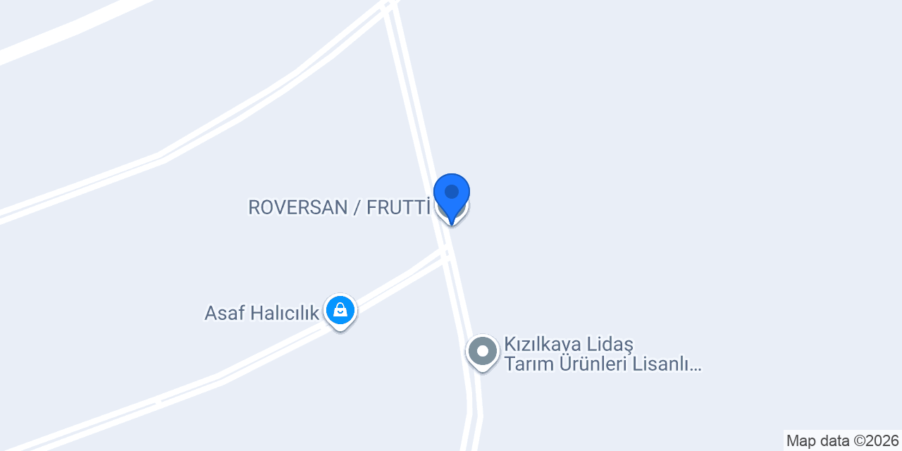 ROVERSAN / FRUTTİ konumu