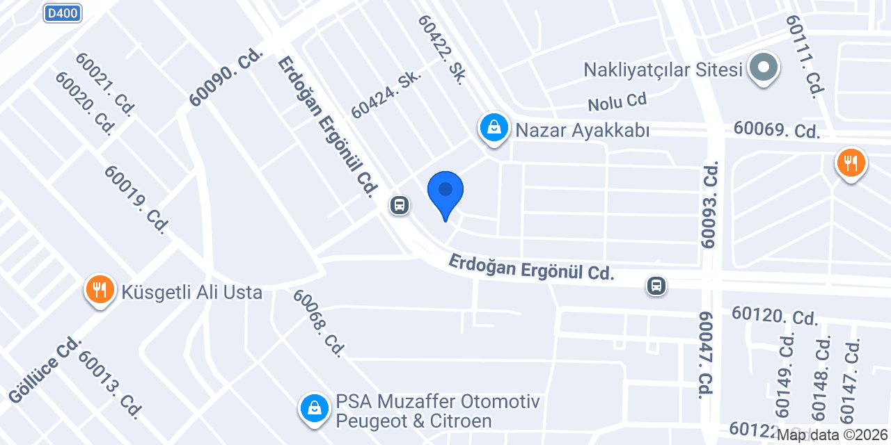 ERGÜN PAZARLAMA konumu