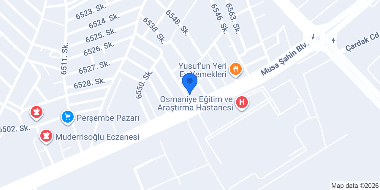 AYŞEM ECZANESİ konumu