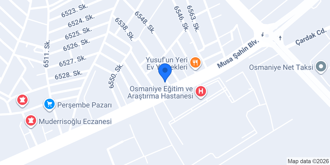 Temiz Eczanesi konumu