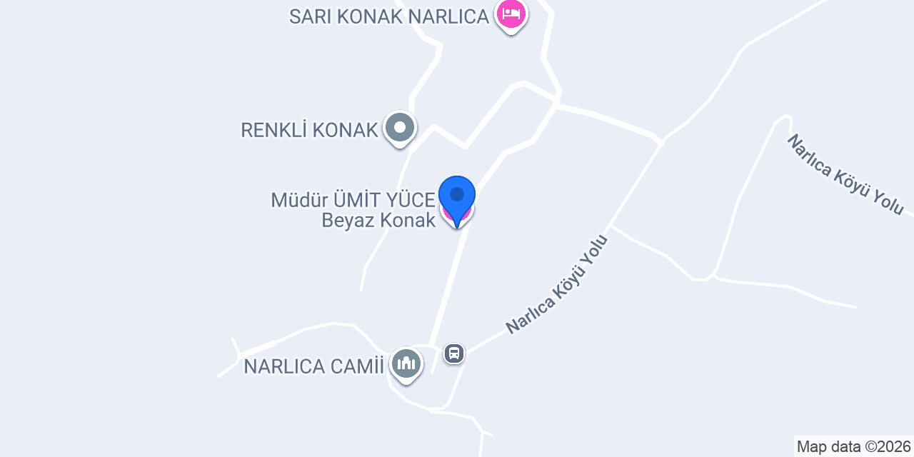 Müdür ÜMİT YÜCE Beyaz Konak konumu
