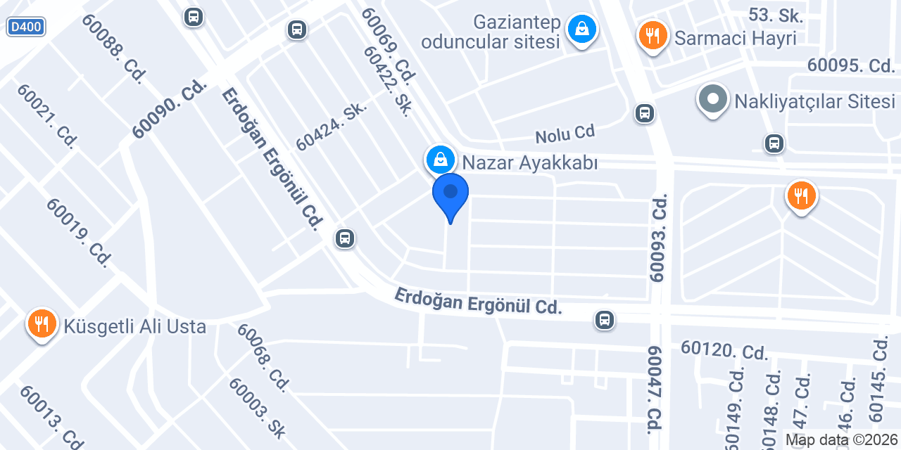 Baklavacı Bulguroğlu konumu