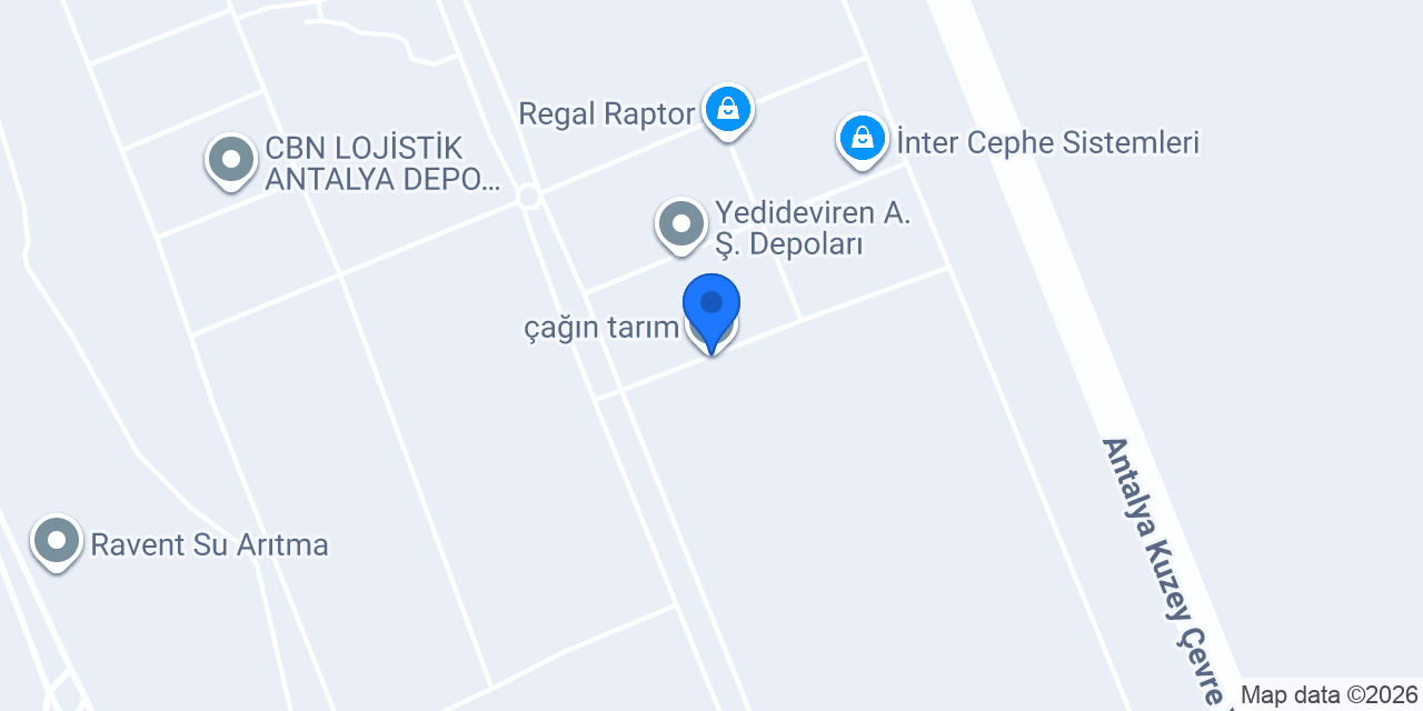 çağın tarım konumu