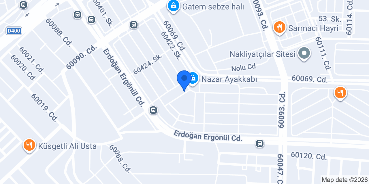 Ebu Ömer Ticaret Gıda Sanayi konumu