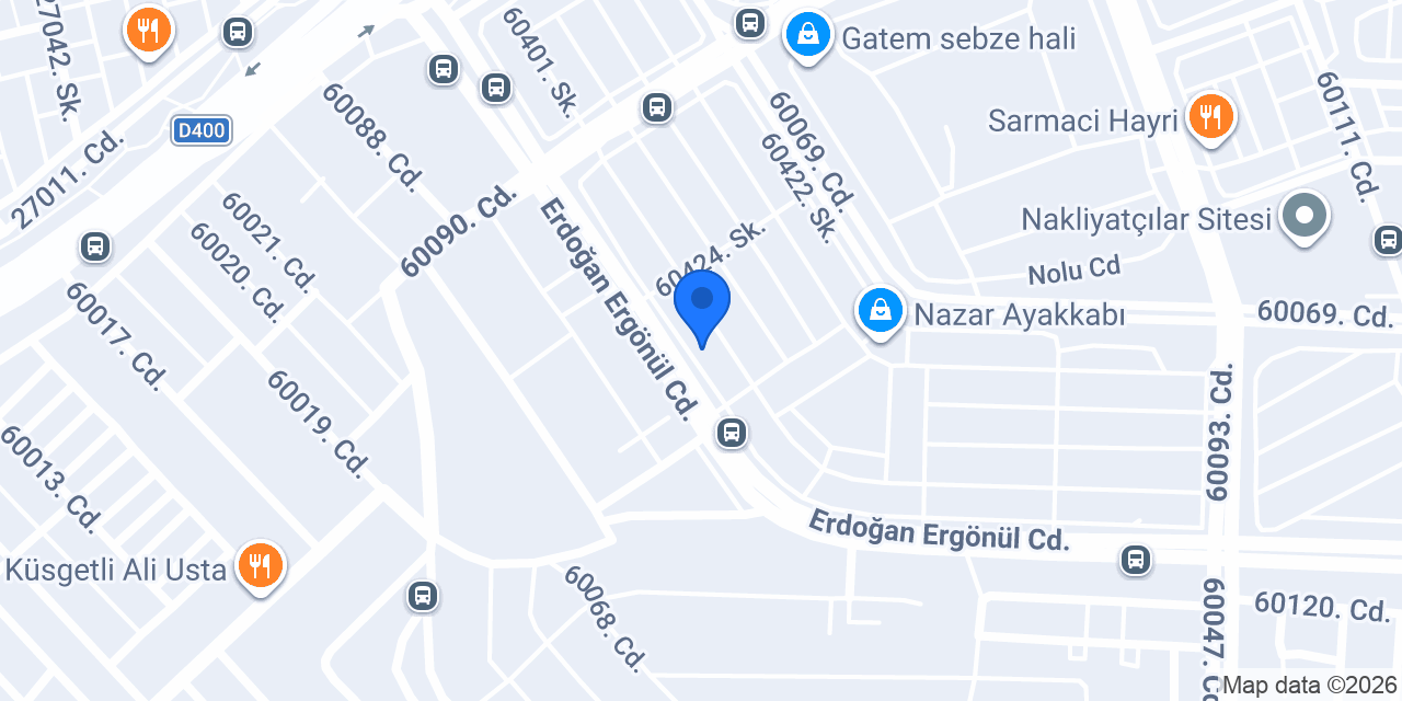 Akbank Gatem Şubesi konumu
