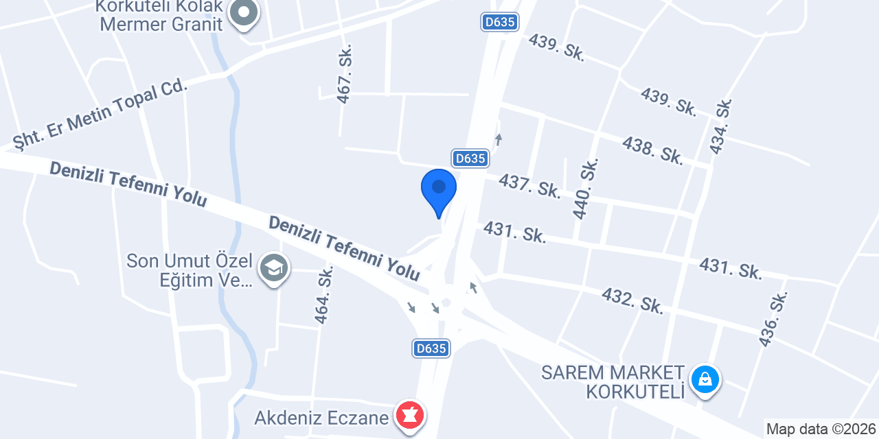 Petrol Ofisi konumu