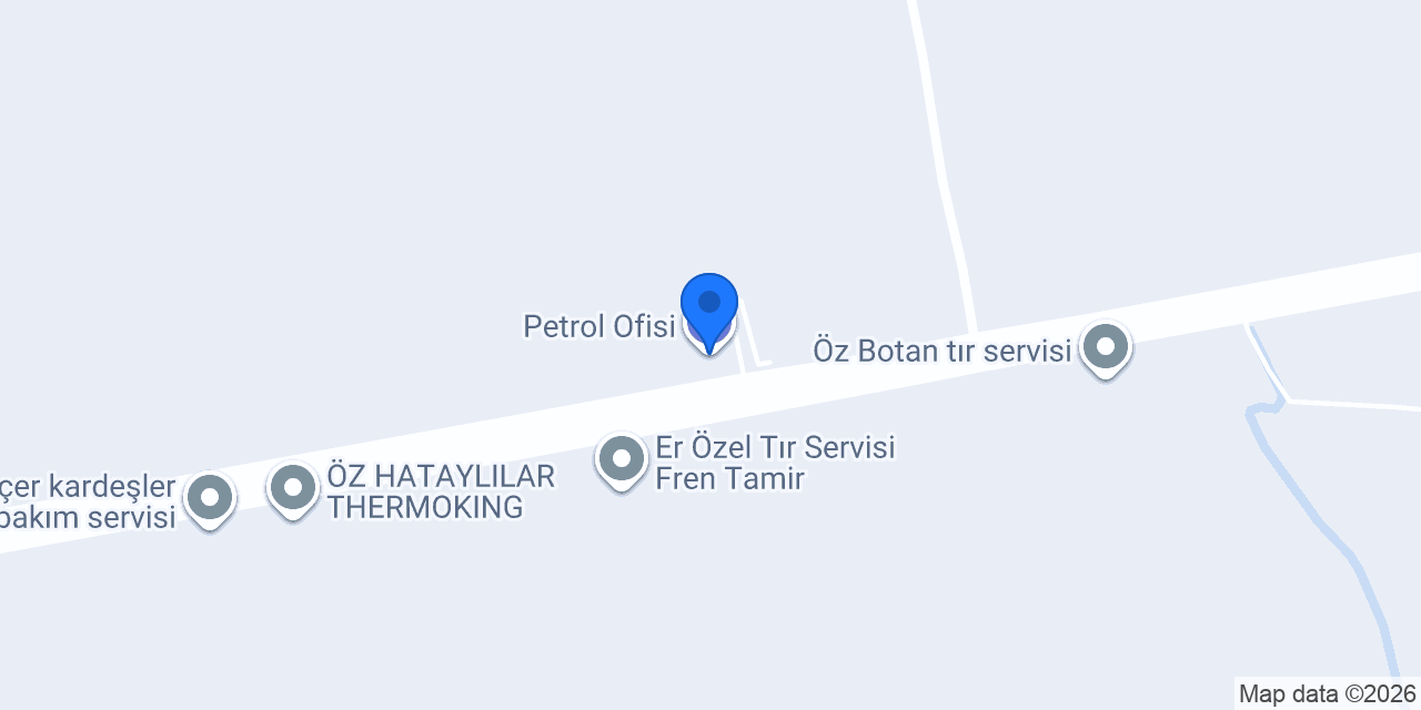 Petrol Ofisi konumu