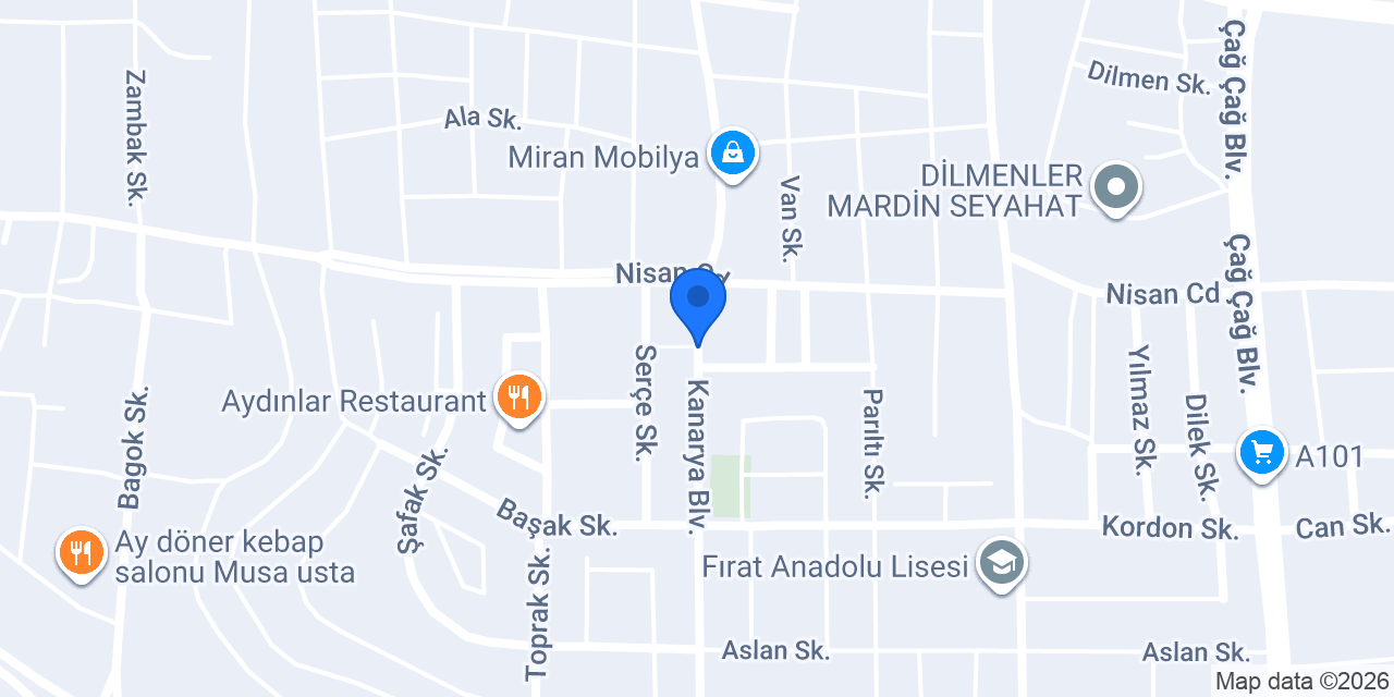 SÖNMEZ RENT A CAR konumu
