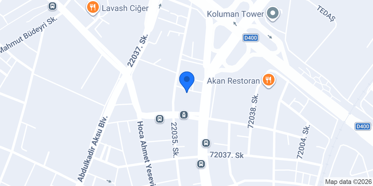 Karaoğlu Hukuk Bürosu konumu