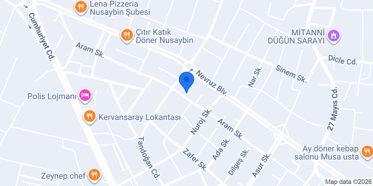 DANİYAL EMLAK konumu