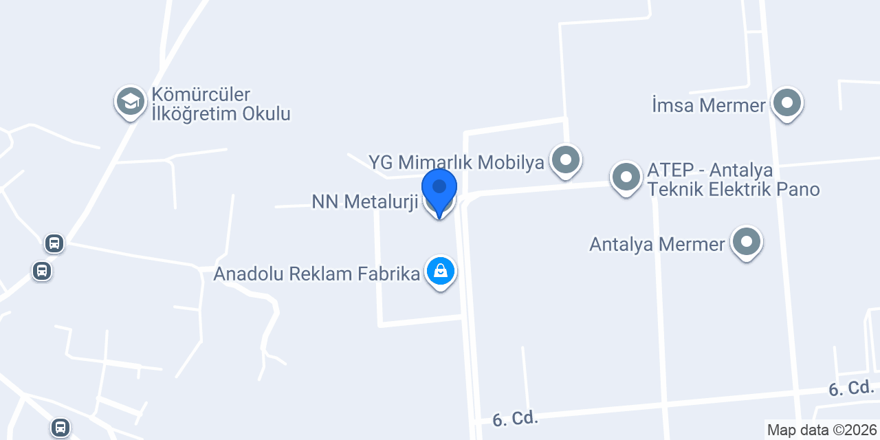 NN Metalurji konumu