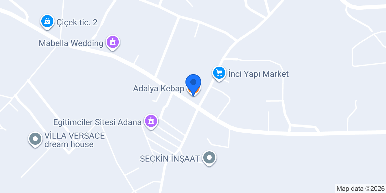 Adalya Kebap konumu