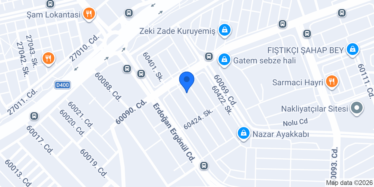 Yaşaroğlu Baharat konumu