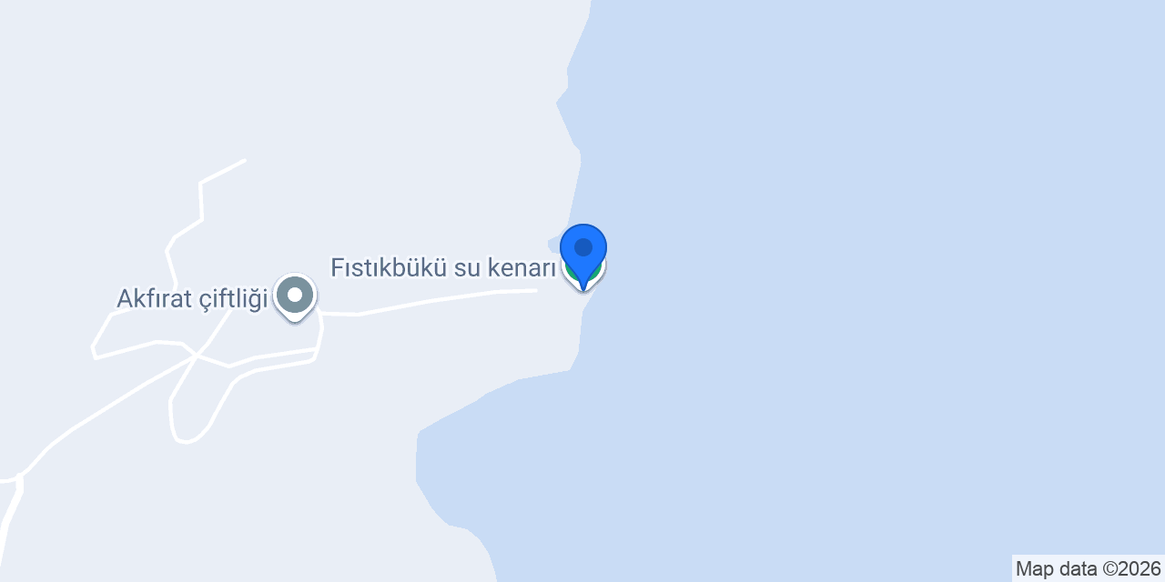 Fıstıkbükü su kenarı konumu