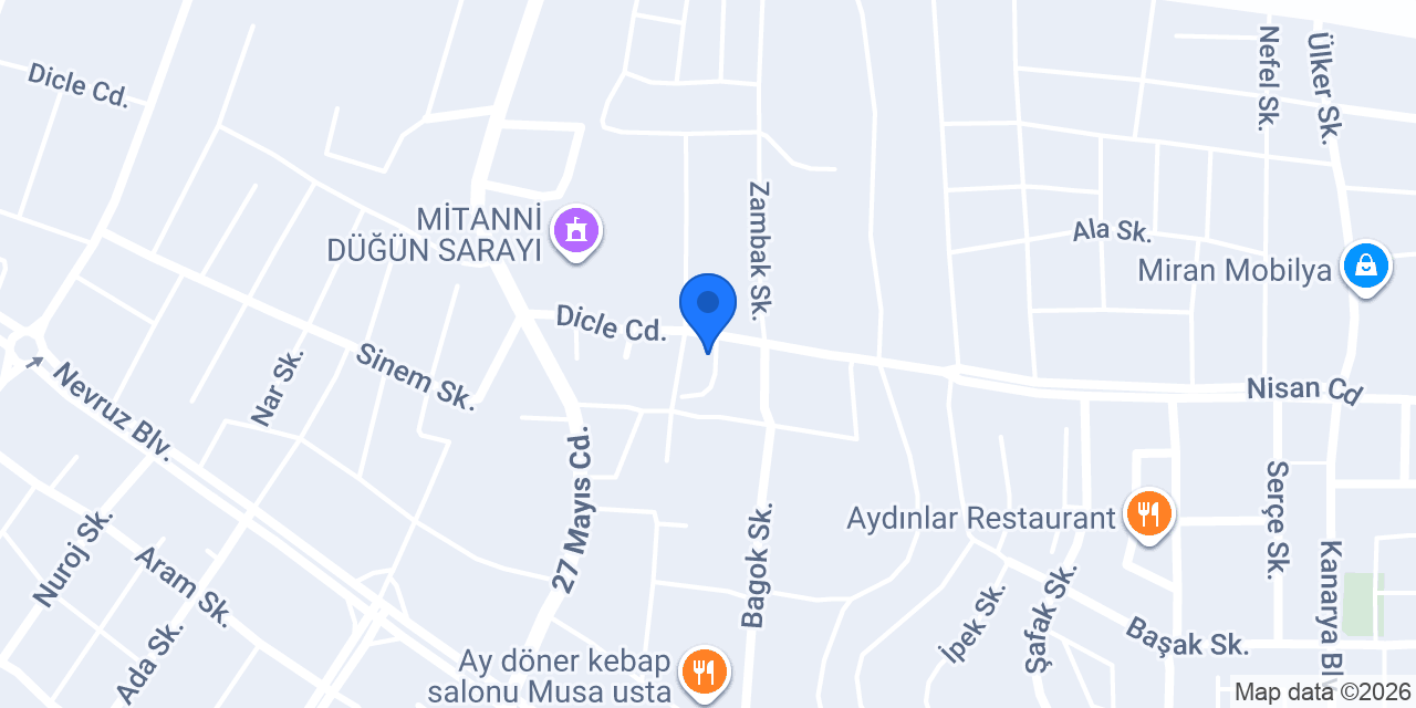Tekin Mimarlık konumu