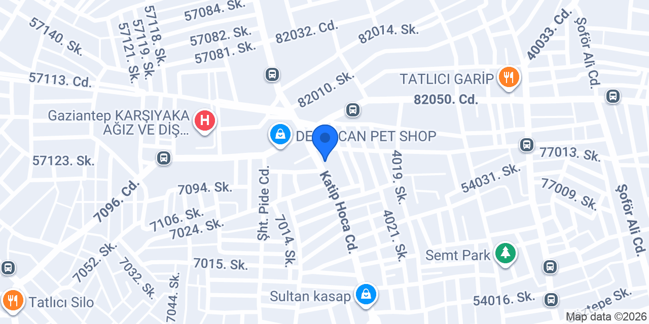 Özmeşe Mobilya konumu