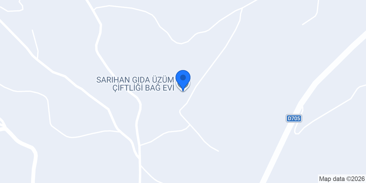 SARIHAN GIDA ÜZÜM ÇİFTLİĞİ BAĞ EVİ konumu