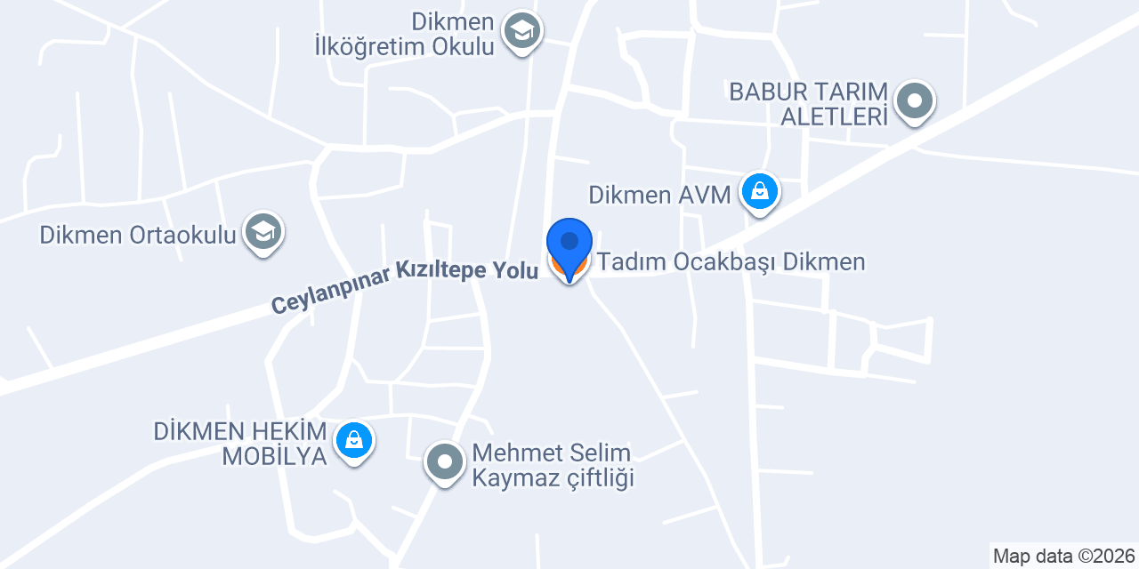 Tadım Ocakbaşı Dikmen konumu