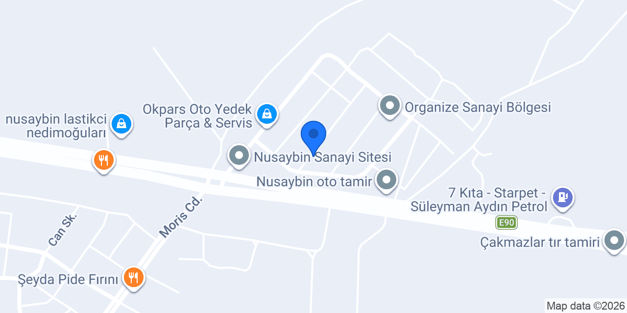 Akin Kardesler Tir Servisi konumu