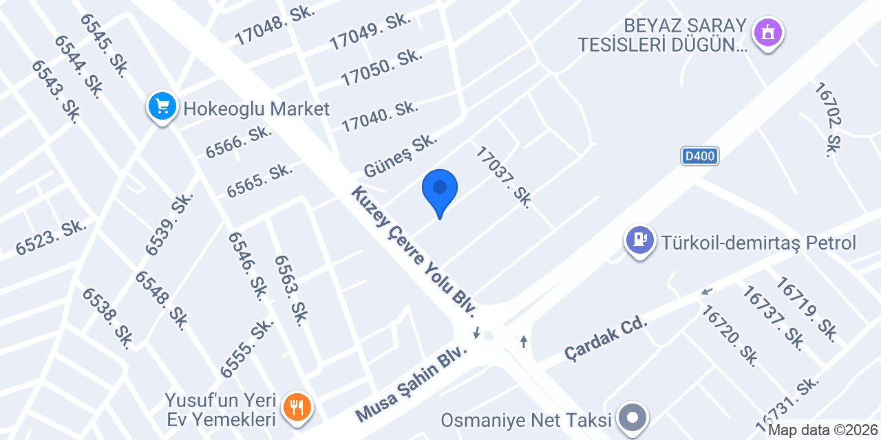 FOREST KERESTE İTH.İHR.SAN.TİC.LTD.ŞTİ. konumu