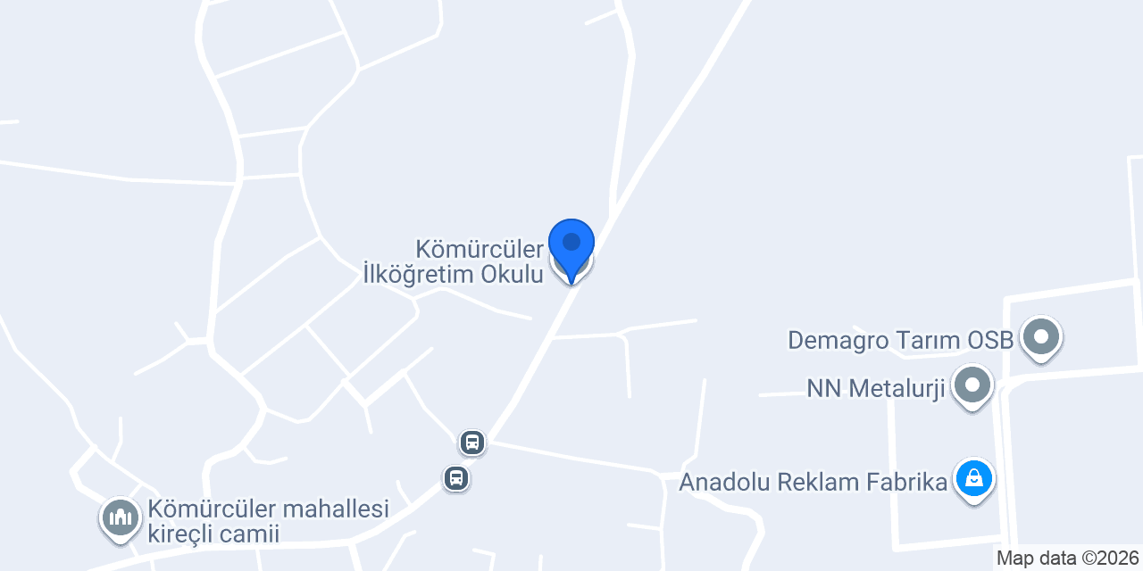 Kömürcüler İlköğretim Okulu konumu
