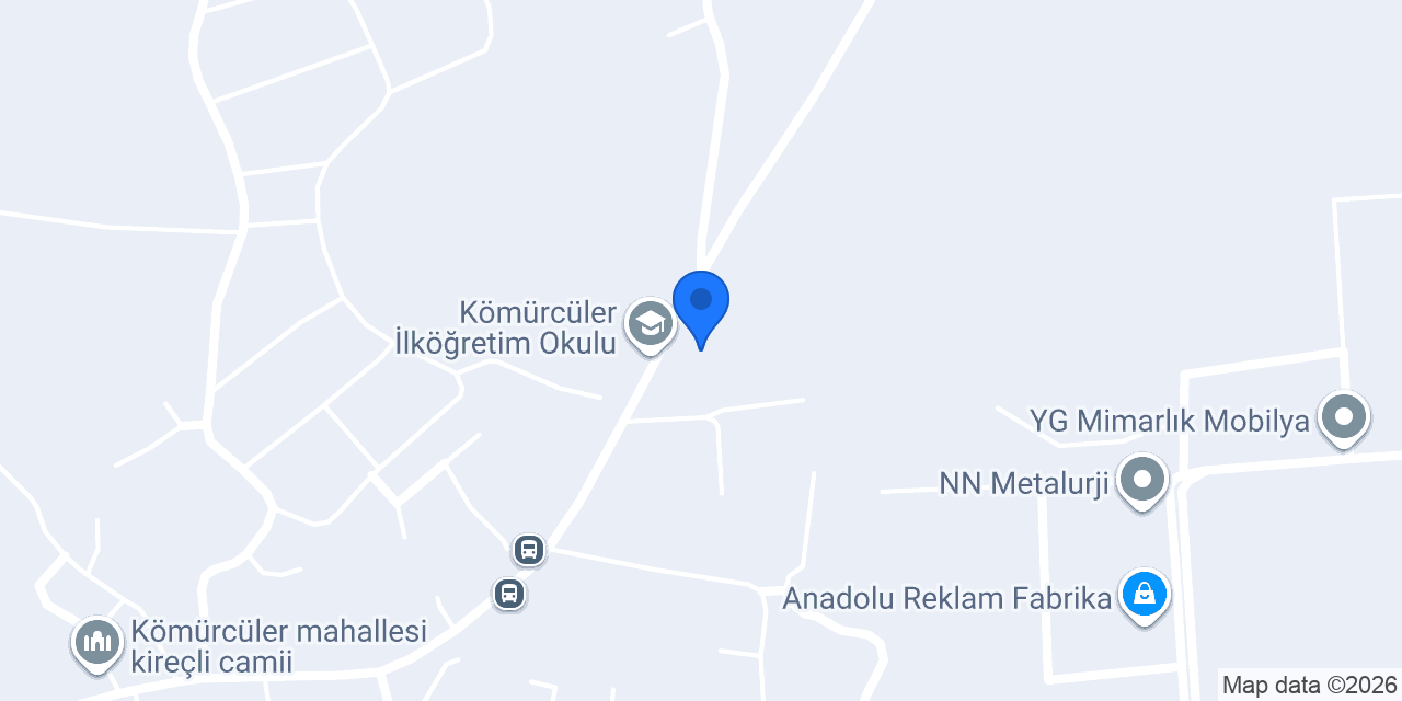 Kömürcüler Ortaokulu konumu