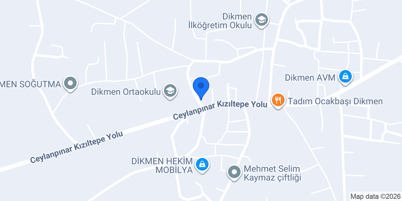 Serhat market konumu
