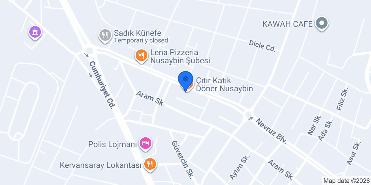 Çahan iletişim konumu