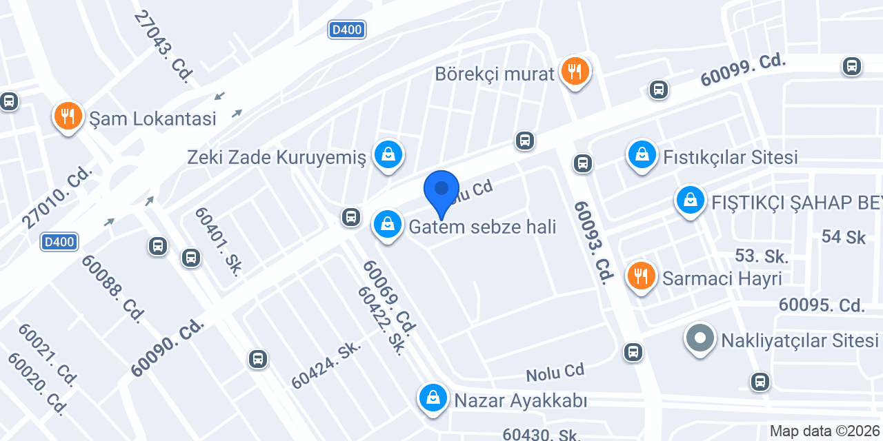 Haliloğlu Express konumu