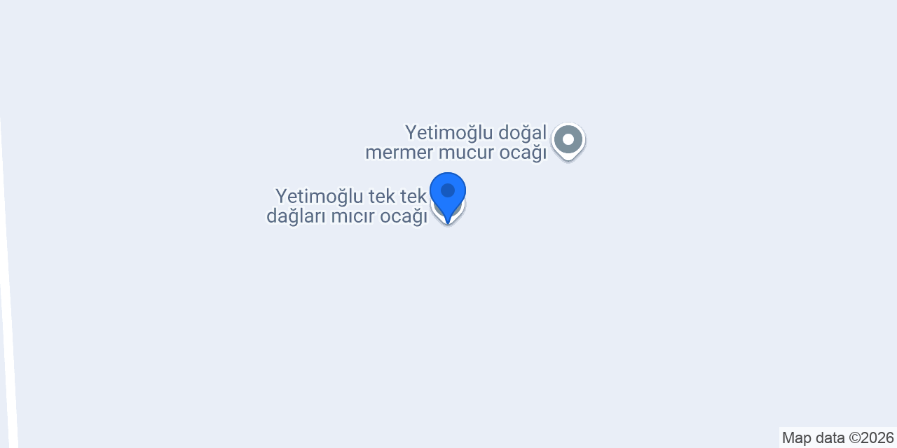 Yetimoğlu tek tek dağları mıcır ocağı konumu