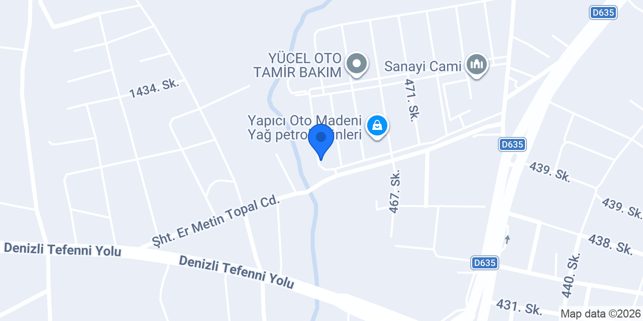 Korkuteli Kolak Mermer Granit konumu