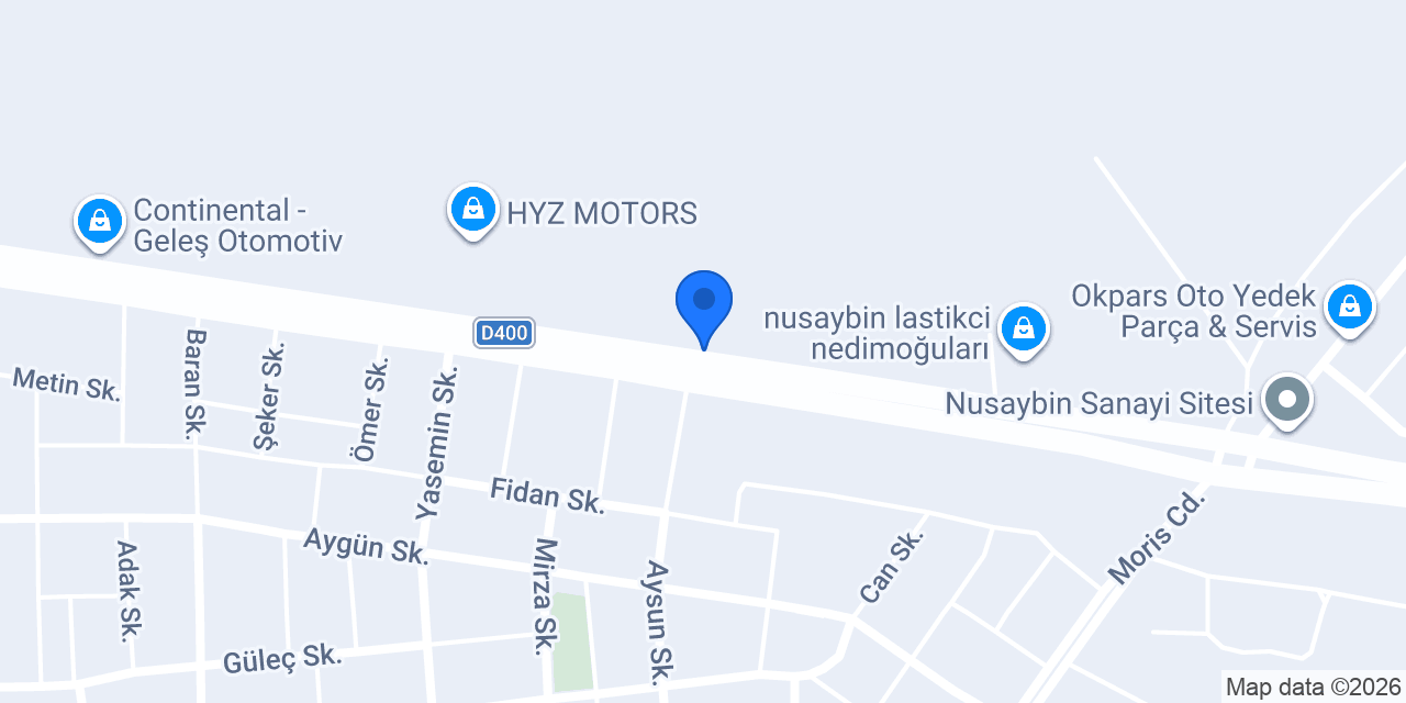 MERLOG TAŞIMACILIK konumu