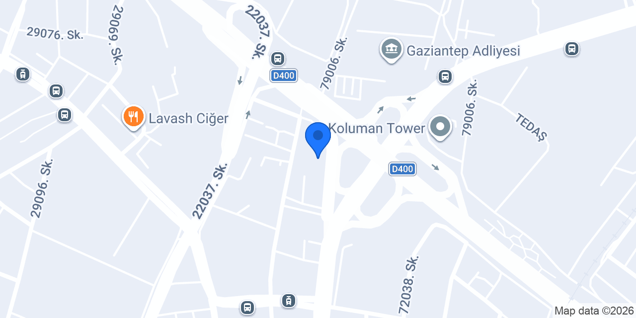 Kınacılar Avukatlık Bürosu konumu