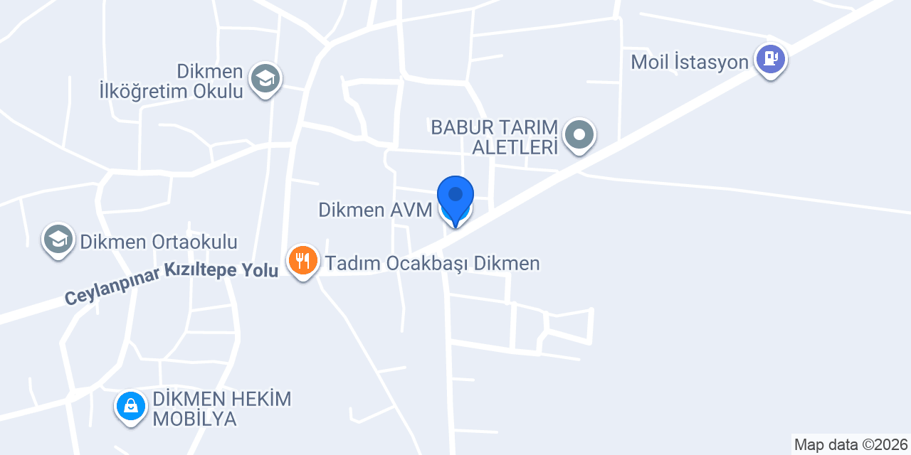 Dikmen AVM konumu