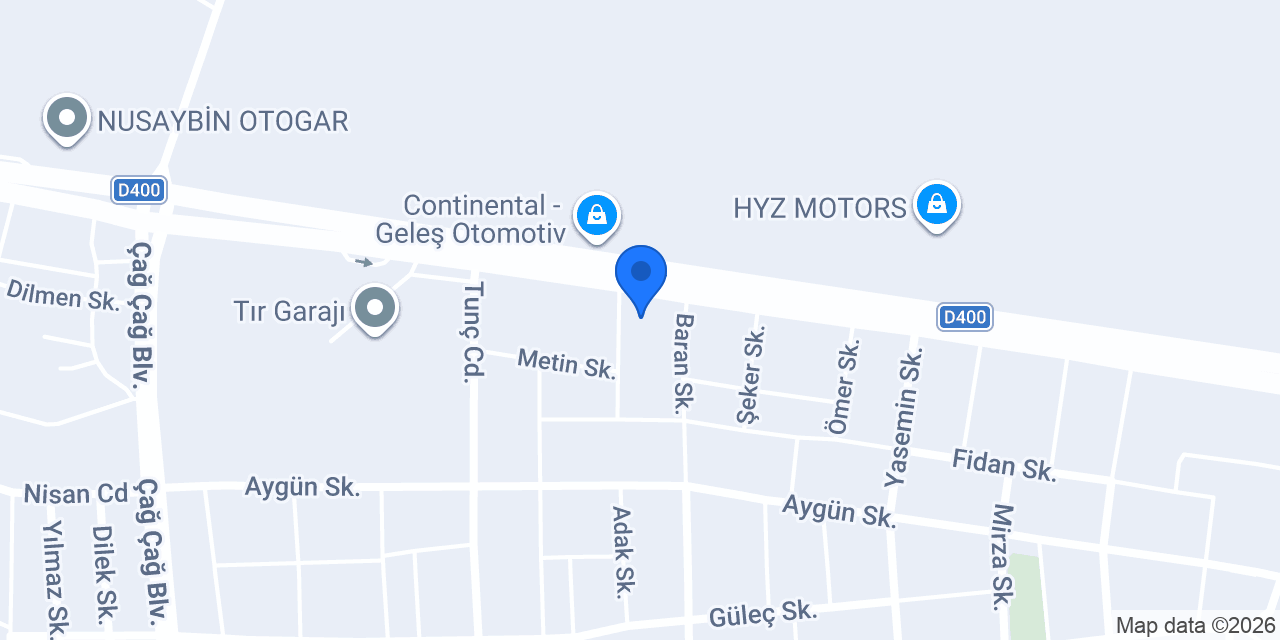 KAYALAR AUTO konumu