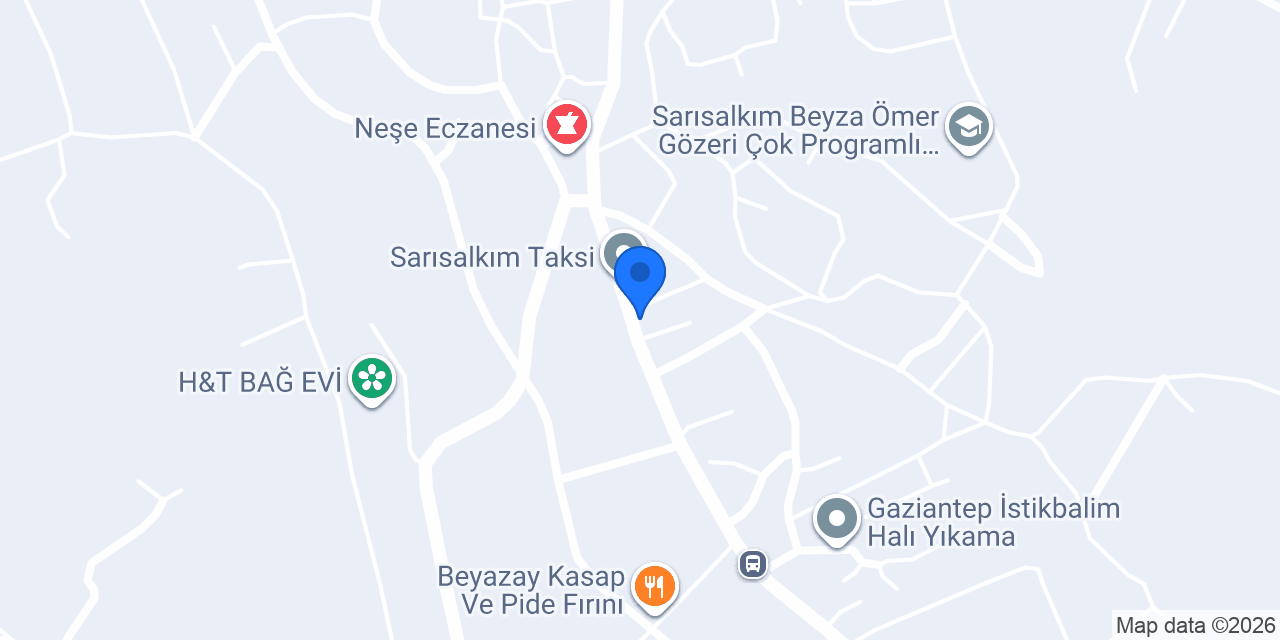 Demirci sıhhi tesisat konumu