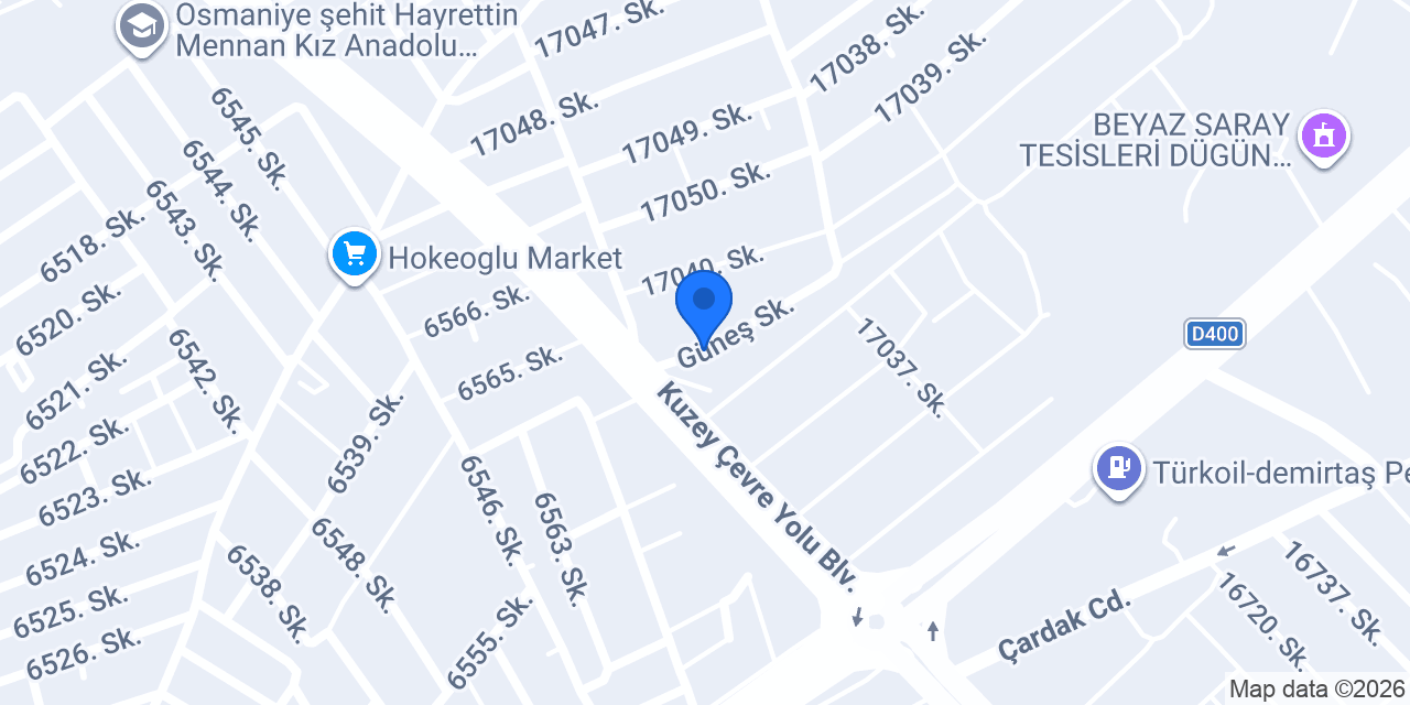Tekin Reklam konumu