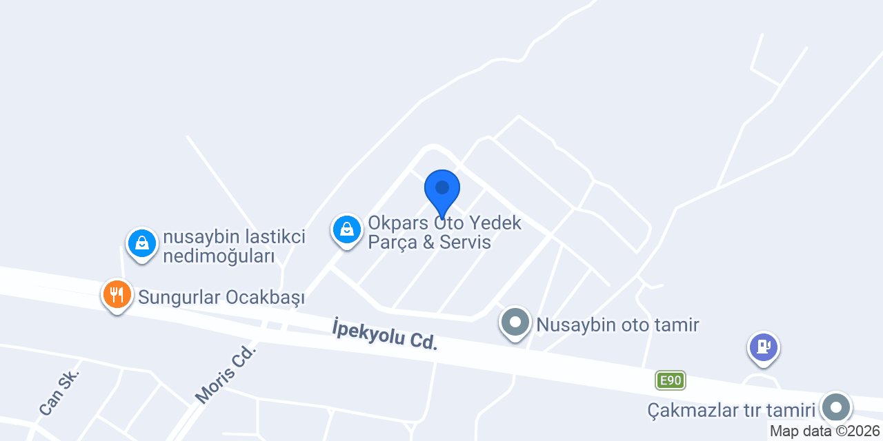 Aktaş oto kaporta konumu