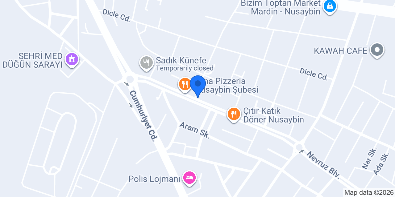 Ay Ticaret Nusaybin konumu