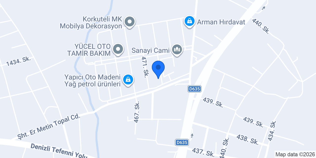Korkuteli Oto Kurtarma Yol Yardım konumu