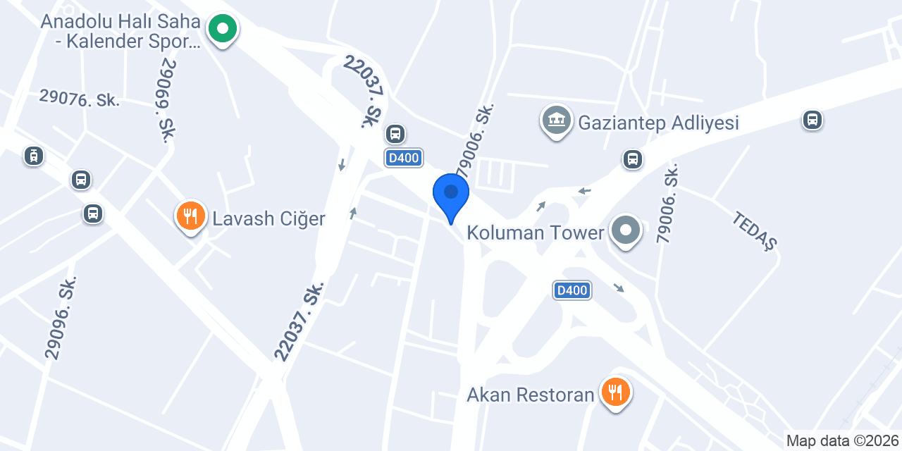 Avukat İbrahim Halil ÜĞÜDÜR konumu