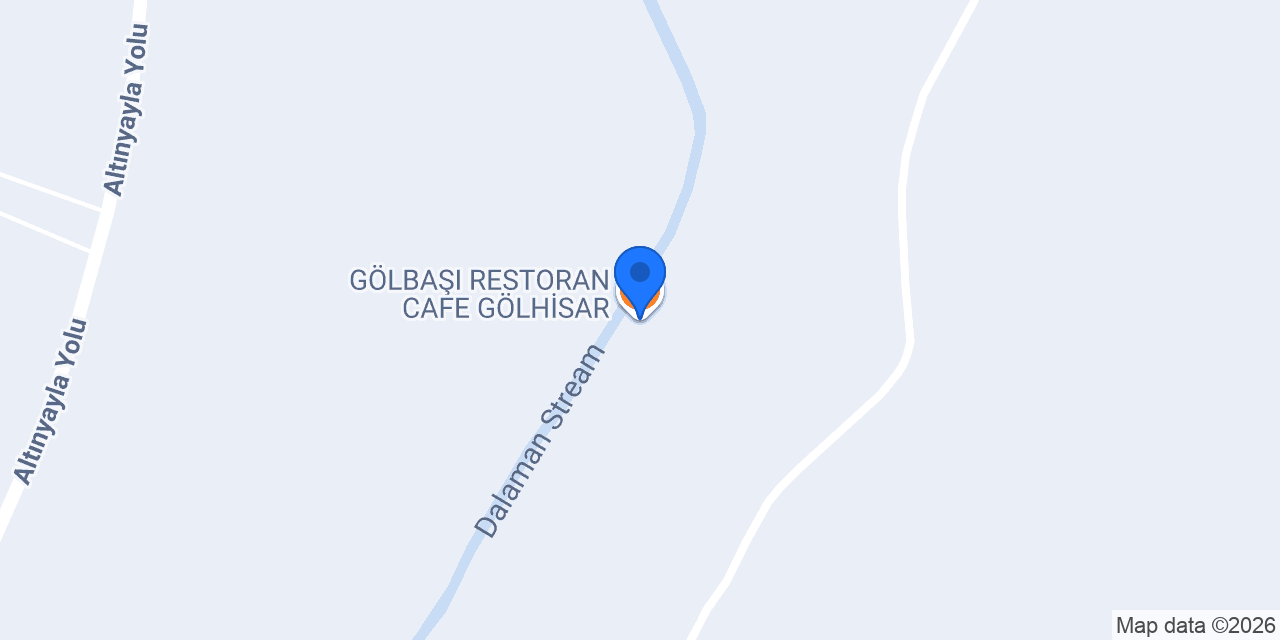 GÖLBAŞI RESTORAN CAFE GÖLHİSAR konumu