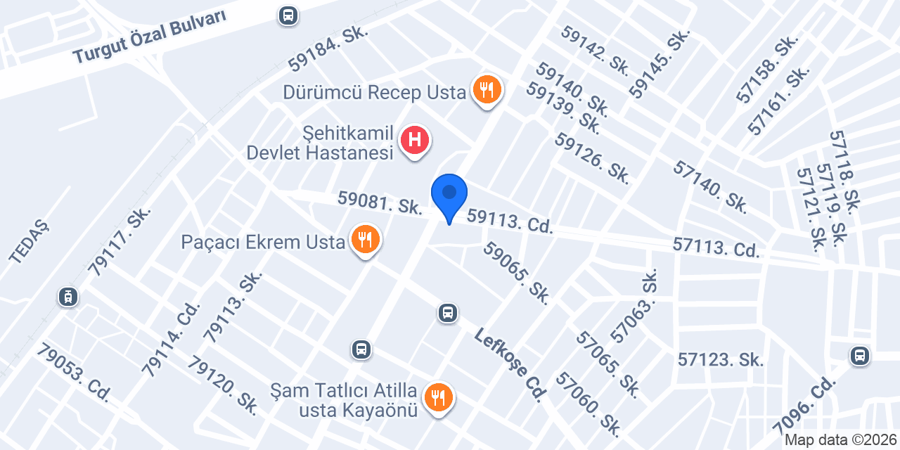 Devlet Hastanesi Taksi konumu