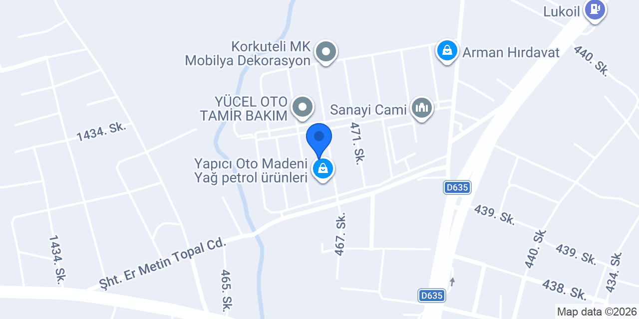 Özku Dizel konumu