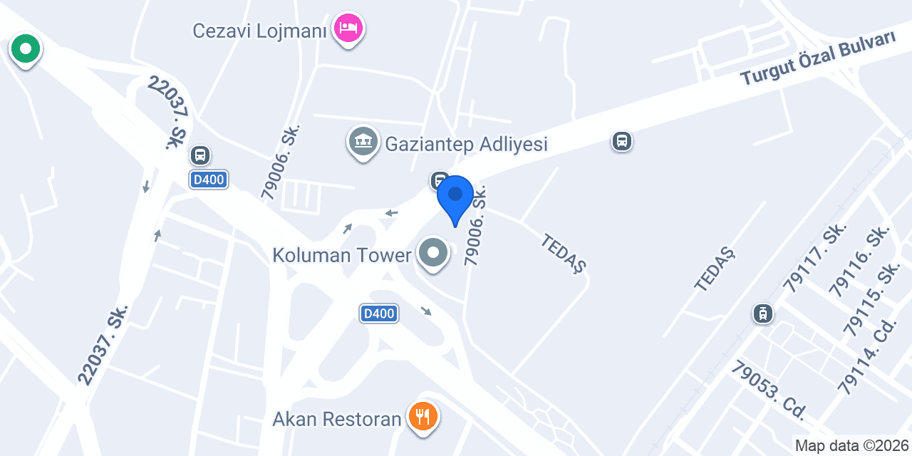 MİLAD HUKUK VE DANIŞMANLIK konumu