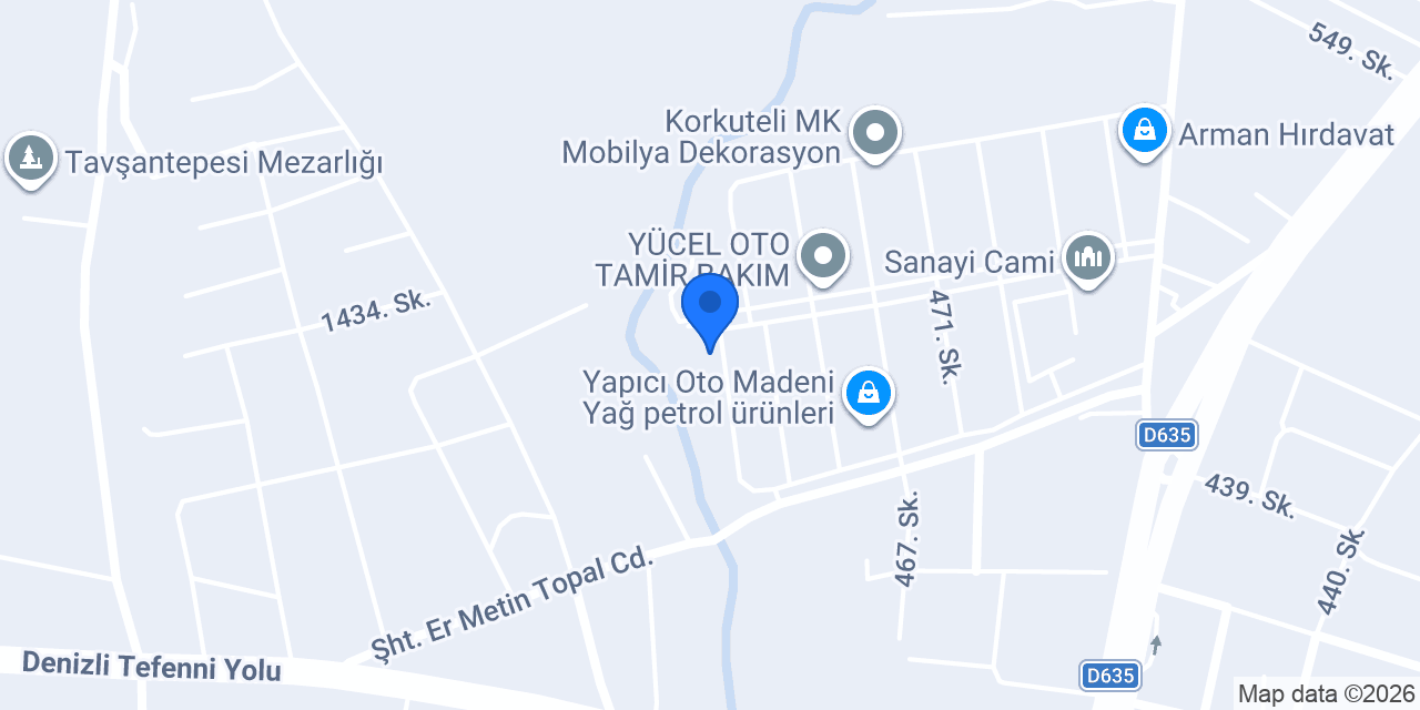 VAR MEKATRONİK MAKİNE konumu