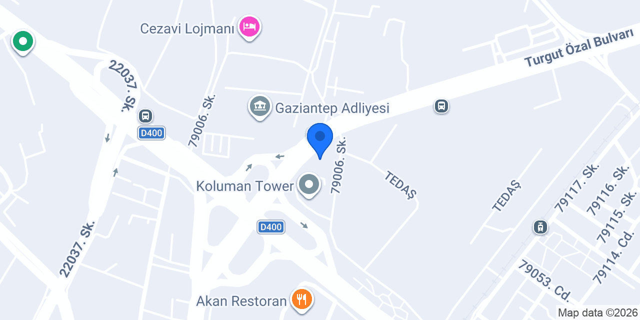 AVUKAT KADİR YAŞAR konumu