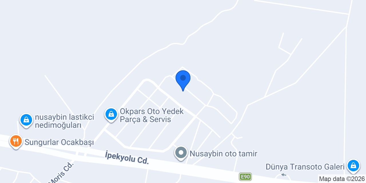 Oruç Auto service konumu