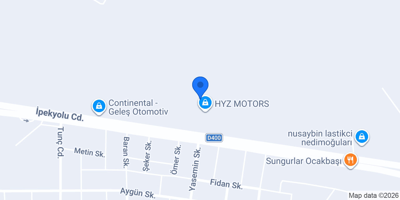 Özdemir Auto konumu